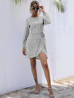 Mini Jurk met Asymmetrische Zoom - Mini Dresses - Jurkjes.co