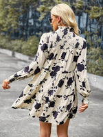 Mini Jurk met Bloemenprint en Ceintuur - Maxi Dresses - Jurkjes.co