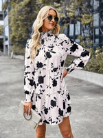 Mini Jurk met Bloemenprint en Ceintuur - Maxi Dresses - Jurkjes.co