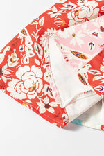 Mini Jurk met Bloemenprint en Plissé - Floral Dresses - Jurkjes.co