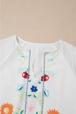 Mini Jurk met Bloemenprint en Plooien - Mini Dresses - Jurkjes.co