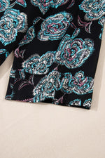 Mini Jurk met Bloemenprint en Revers - Floral Dresses - Jurkjes.co