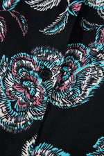 Mini Jurk met Bloemenprint en Revers - Floral Dresses - Jurkjes.co