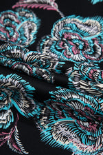 Mini Jurk met Bloemenprint en Revers - Floral Dresses - Jurkjes.co