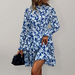 Mini Jurk met Bloemenprint en Ruffles - Mini Dresses - Jurkjes.co