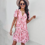 Mini Jurk met Bloemenprint - Women Summer Dress - Jurkjes.co