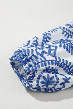 Mini Jurk met Borduurwerk en V-hals - Mini Dresses - Jurkjes.co