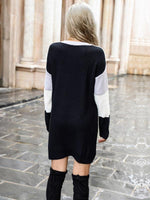 Mini Jurk met Dierenprint en Lange Mouwen - Group12 - Jurkjes.co