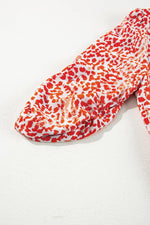 Mini Jurk met Dierenprint en Split - Mini Dresses - Jurkjes.co