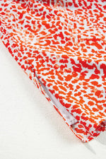 Mini Jurk met Dierenprint en Split - Mini Dresses - Jurkjes.co