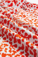 Mini Jurk met Dierenprint en Split - Mini Dresses - Jurkjes.co