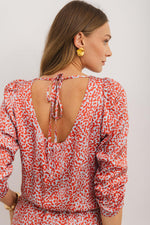 Mini Jurk met Dierenprint en Split - Mini Dresses - Jurkjes.co