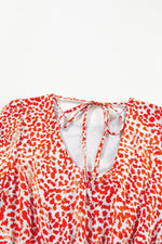 Mini Jurk met Dierenprint en Split - Mini Dresses - Jurkjes.co