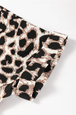 Mini Jurk met Dierenprint en V-hals - Mini Dresses - Jurkjes.co