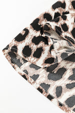 Mini Jurk met Dierenprint en V-hals - Mini Dresses - Jurkjes.co