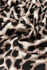 Mini Jurk met Dierenprint en V-hals - Mini Dresses - Jurkjes.co