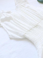 Mini Jurk met Elastische Taille en Ruches - Mini Dresses - Jurkjes.co