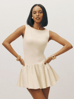 Mini Jurk met Elegante Effen Kleur - Group2 - Jurkjes.co