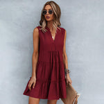 Mini Jurk met Elegante Ruches - Women Summer Dress - Jurkjes.co