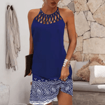 Mini-jurk met Geometrisch Patroon - Dresses - Jurkjes.co