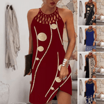 Mini-jurk met Geometrisch Patroon - Dresses - Jurkjes.co