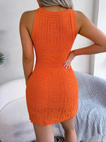 Mini Jurk met Geometrisch Patroon - Mini Dresses - Jurkjes.co