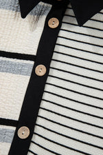 Mini Jurk met Gestreept Colorblock - Mini Dresses - Jurkjes.co