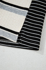 Mini Jurk met Gestreept Colorblock - Mini Dresses - Jurkjes.co