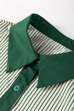 Mini Jurk met Gestreept Patroon - Mini Dresses - Jurkjes.co