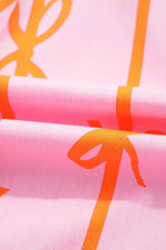 Mini Jurk met Gestreept Strikdetail - Mini Dresses - Jurkjes.co