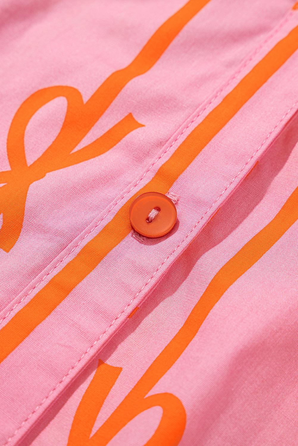 Mini Jurk met Gestreept Strikdetail - Mini Dresses - Jurkjes.co