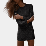 Mini Jurk met Glinsterende Pailletten - Women Summer Dress - Jurkjes.co