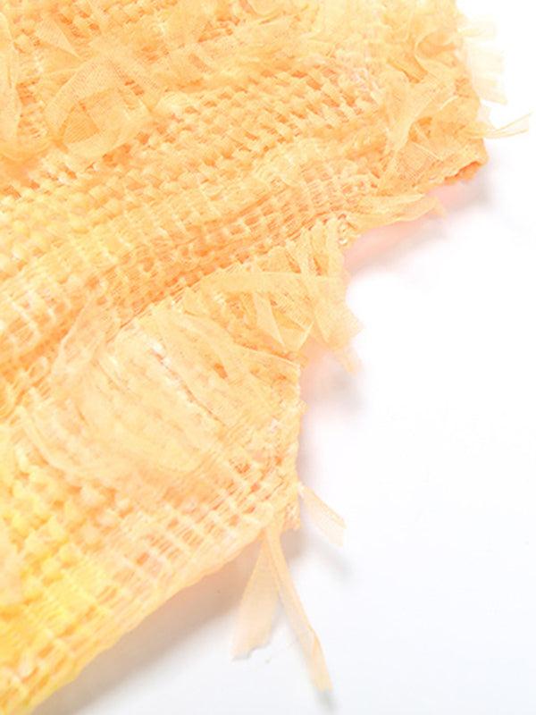 Mini Jurk met Gradient Tassels - Mini Dresses - Jurkjes.co