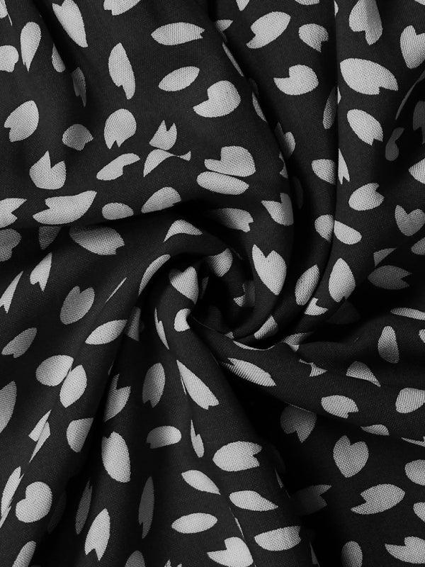 Mini Jurk met Halternek en Hartjesprint - Mini Dresses - Jurkjes.co