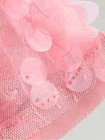 Mini Jurk met Halternek en Pailletten - Midi Dresses - Jurkjes.co