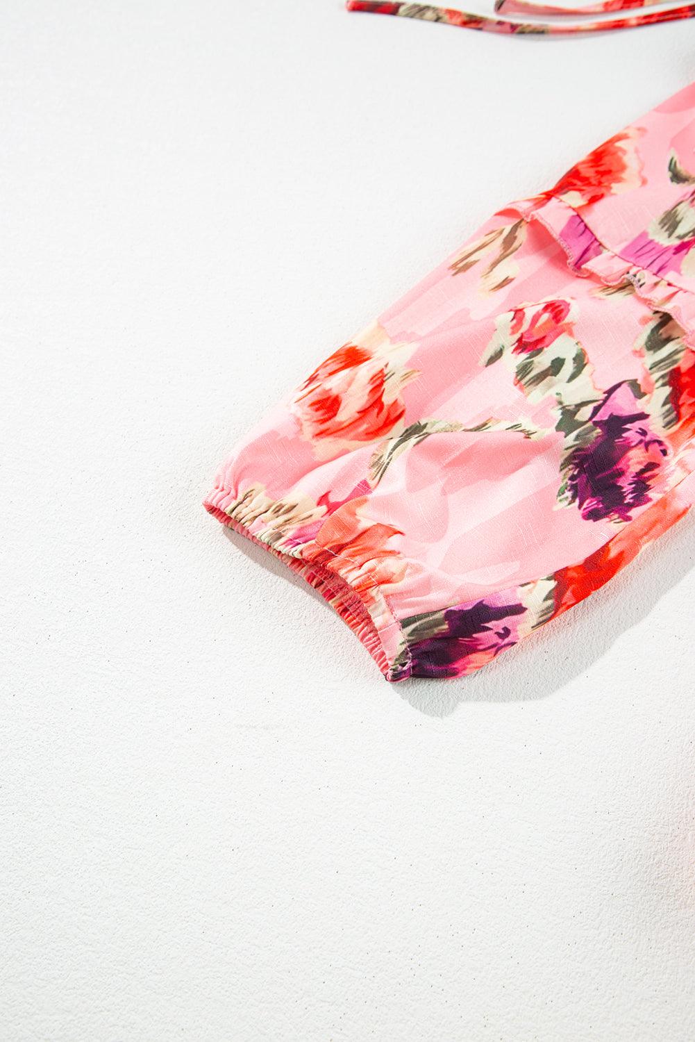 Mini Jurk met Hoge Taille en Franje Smock - Mini Dresses - Jurkjes.co