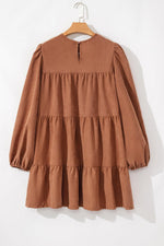 Mini Jurk met Kant en Gerimpeld Ontwerp - Mini Dresses - Jurkjes.co