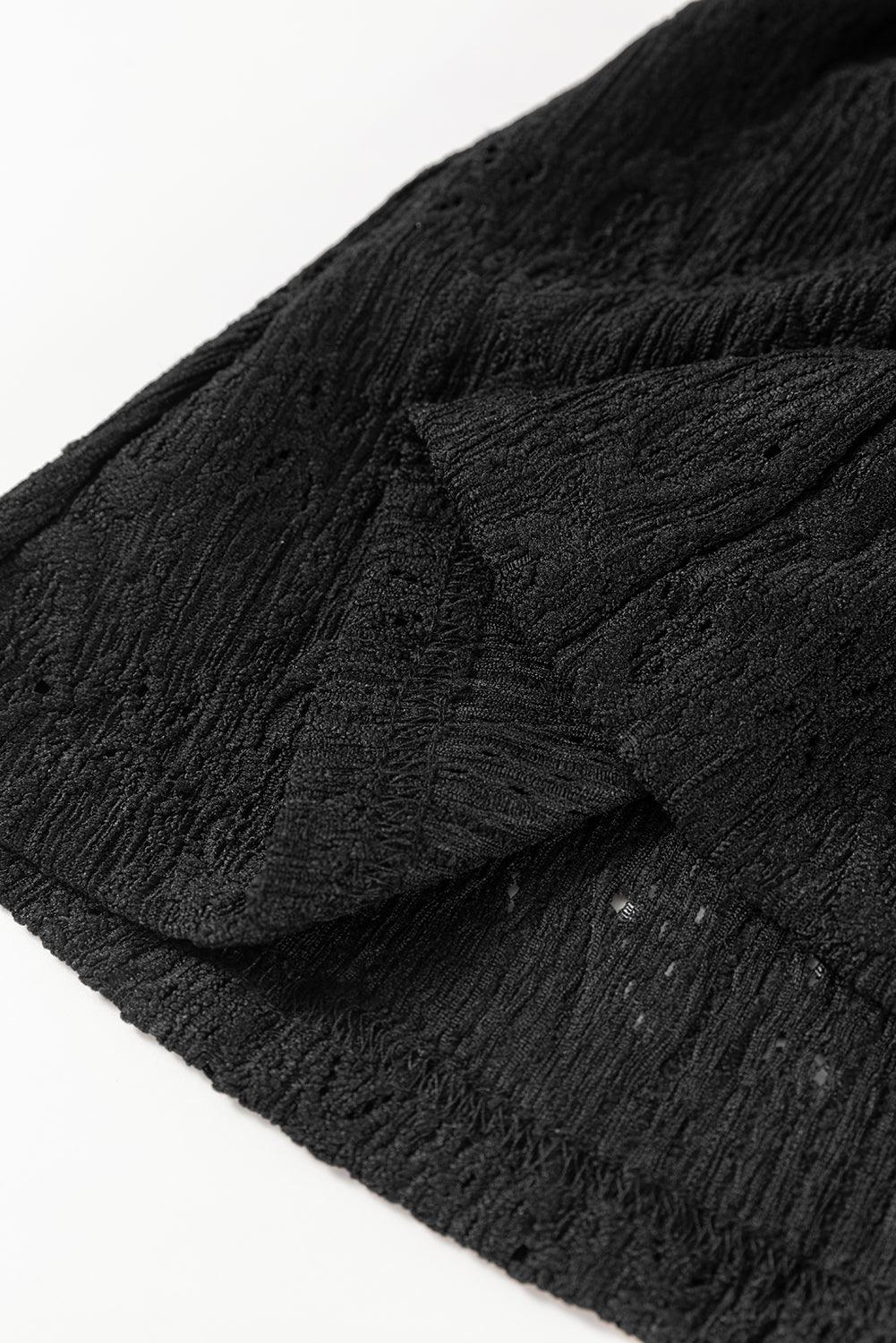 Mini Jurk met Kant en Knopen - Mini Dresses - Jurkjes.co