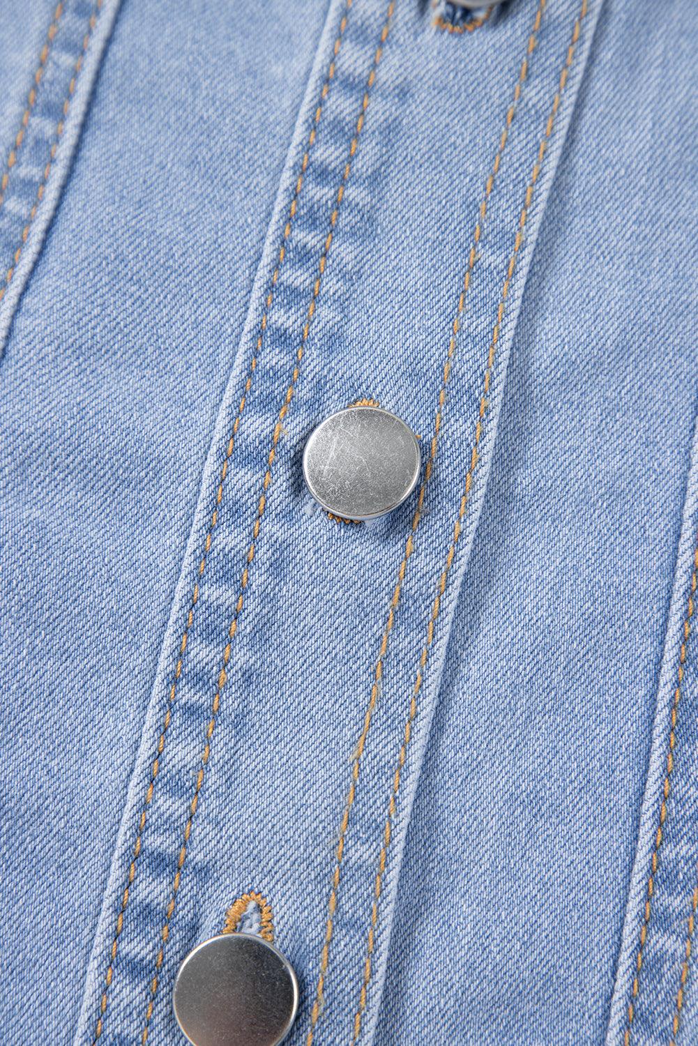 Mini Jurk met Knoopsluiting - Mini Dresses - Jurkjes.co