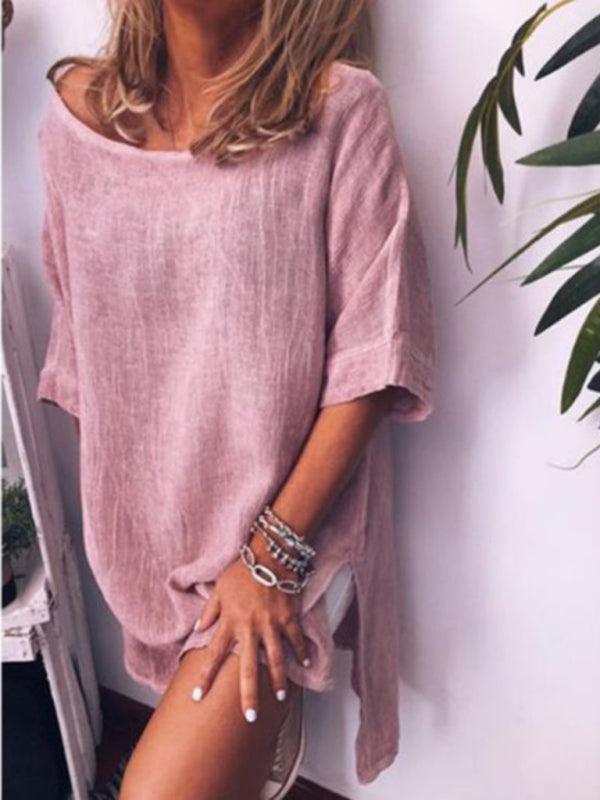 Mini Jurk met Luchtige Mouwen - Mini Dresses - Jurkjes.co