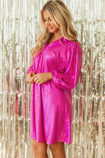 Mini Jurk met Luipaardprint en Kraag - Mini Dresses - Jurkjes.co