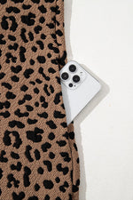 Mini Jurk met Luipaardprint - Mini Dresses - Jurkjes.co