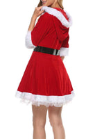 Mini Jurk met Nepbont en Riem - Group2 - Jurkjes.co