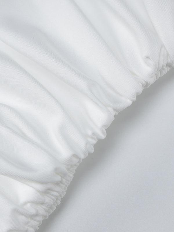 Mini Jurk met Off-Shoulder en Zij-Split - Group5 - Jurkjes.co