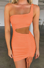 Mini Jurk met One-Shoulder en Cut-Out - Group4 - Jurkjes.co