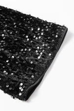 Mini Jurk met Pailletten en Open Rug - Mini Dresses - Jurkjes.co