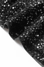 Mini Jurk met Pailletten en Open Rug - Mini Dresses - Jurkjes.co