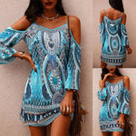 Mini Jurk met Paisley Print - Dresses - Jurkjes.co