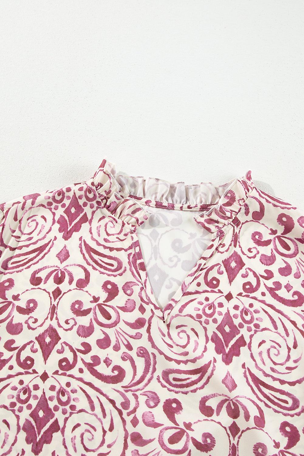 Mini Jurk met Paisley Print - Mini Dresses - Jurkjes.co