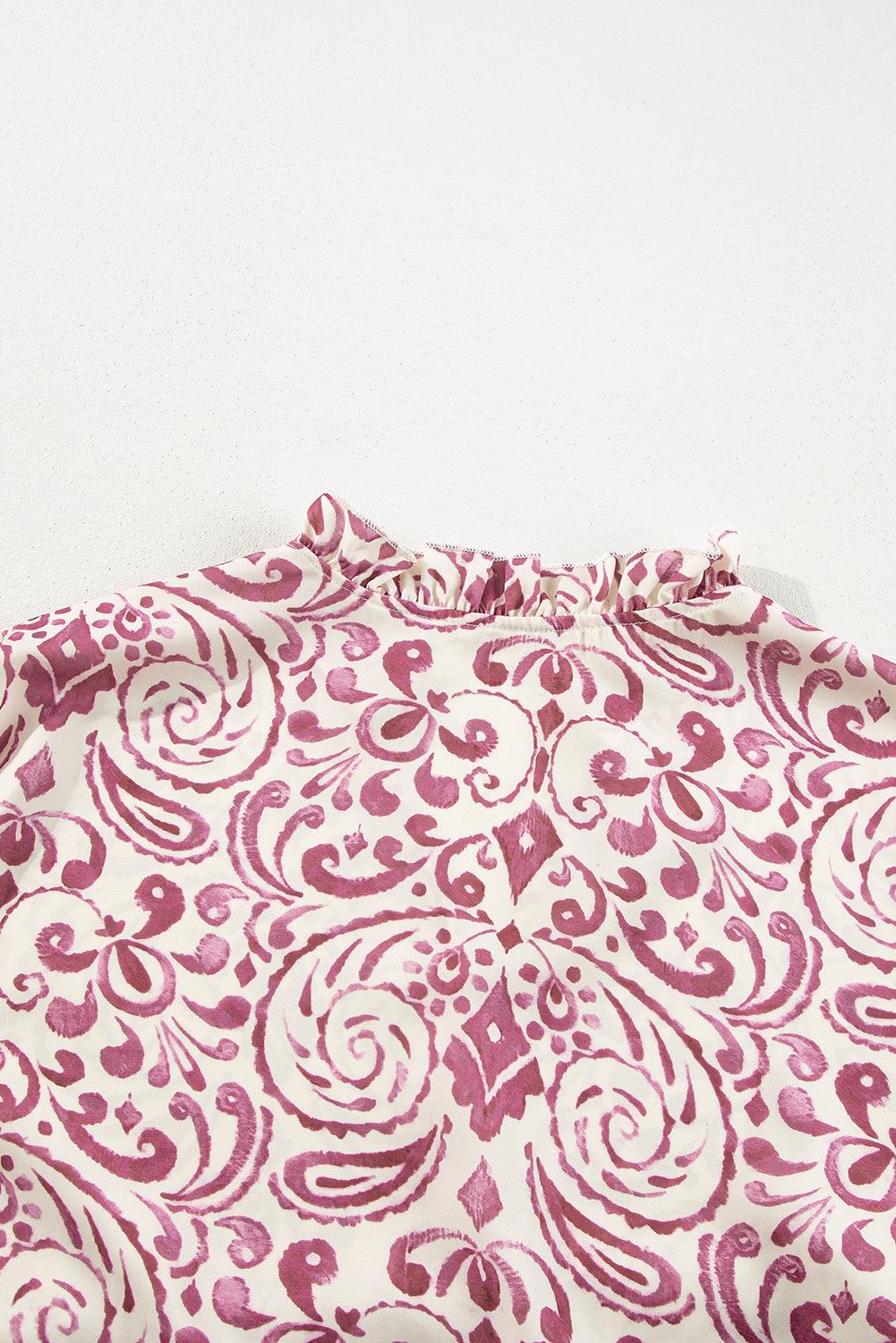 Mini Jurk met Paisley Print - Mini Dresses - Jurkjes.co